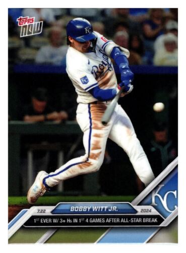 Bobby Witt Jr Kansas City Royals 2024 Topps Now #458