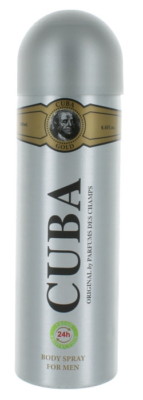 Cuba Paris by Cuba for Men Deodorant  Spray 6.8 oz. NEW