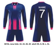 soccer jerseys Shorts Socks for boys Custom Goalie Jersey Shirts Soccer Uniform