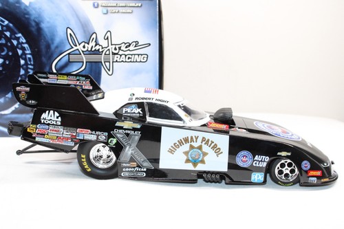 ROBERT HIGHT 2017 ACTION CAL HIGHWAY PATROL AAA CHEVY FUNNY CAR /745 MADE XRARE! - Picture 6 of 13