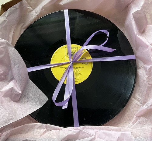 6 retro vinyl Felt Backed placemats Hand Crafted from original 12” records - Picture 3 of 6