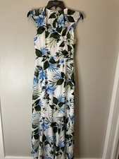 Banana Republic Dress Floral Size 0 Maxi Length