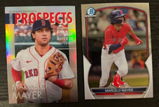 2023 Bowman Chrome Marcelo Mayer #MP-19 Rookie Modern Prospects/Base Red Sox RC