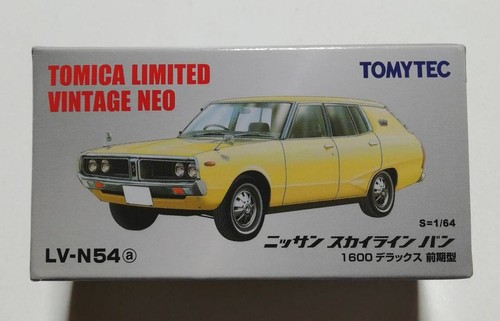 Tomica Limited Vintage Neo Lv-N54A Nissan Skyline Van 1600 Deluxe Earlyyellow Ke