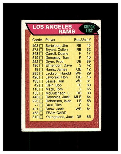1976 TOPPS FOOTBALL #276-527 YOU PICK SEE PHOTOS OF EVERY CARD STARS NEW LISTING - Picture 428 of 473