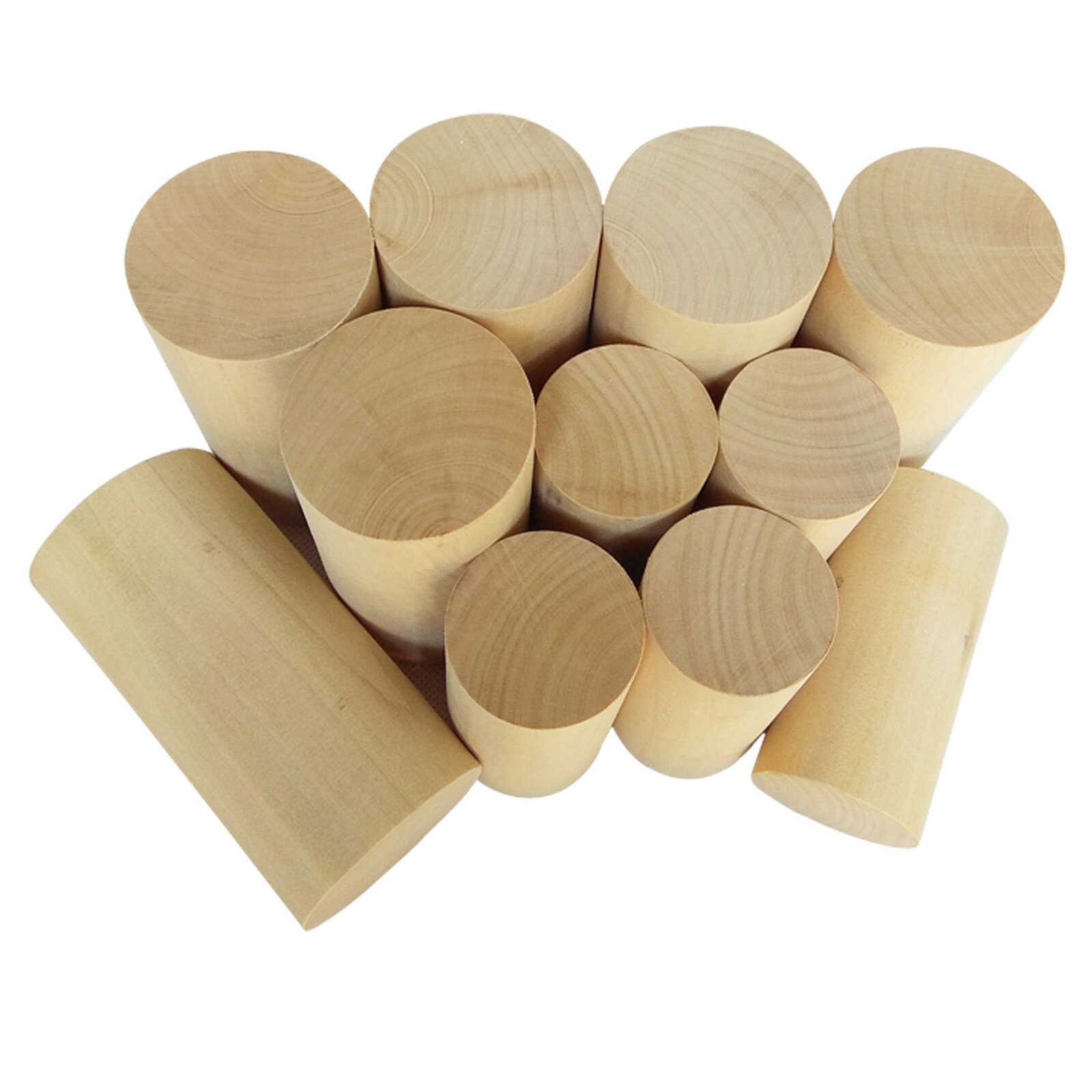 Wooden Discs Wooden Discs For Crafts Diy Wooden Blocks For - Temu