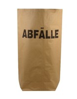 "Papiersack \"AbfäLle\" 70 L/120 L MüLlsack Papierbeutel Abfallsack MüLlsack Abfall"