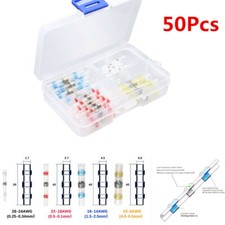 Terminale Saldato Filo Elettrico Auto 50P Sigillato Saldatura Termorestringente Connettore