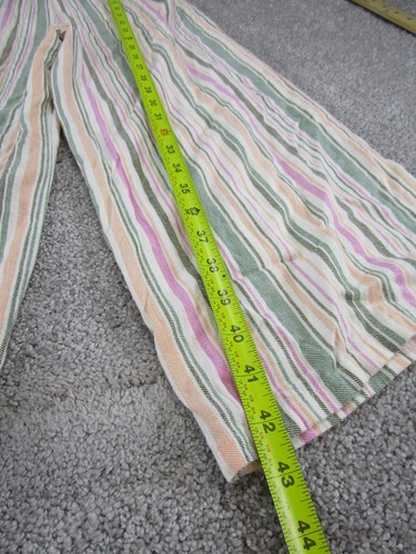 Art Class Jumpsuit Girls Medium White Striped Halter - Picture 5 of 9