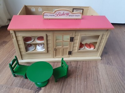 Sylvanian Families Vintage Boulangerie Bakery 3137 mit viel Zubehör 