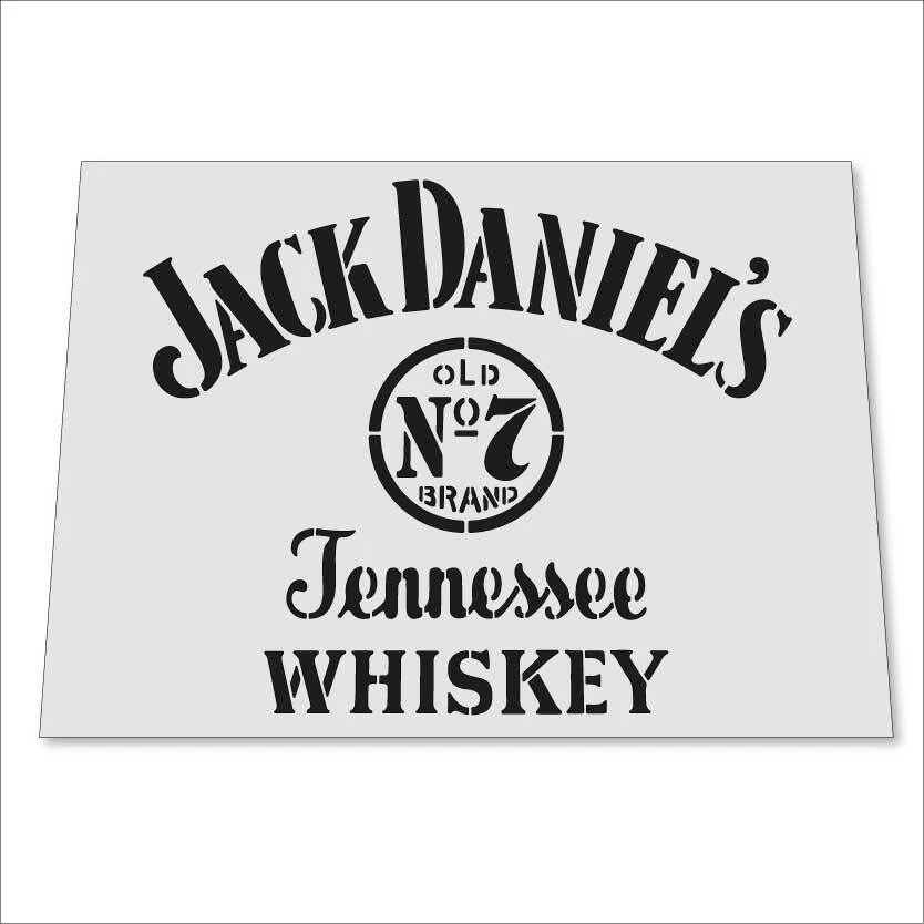 Jack Daniels Stencil