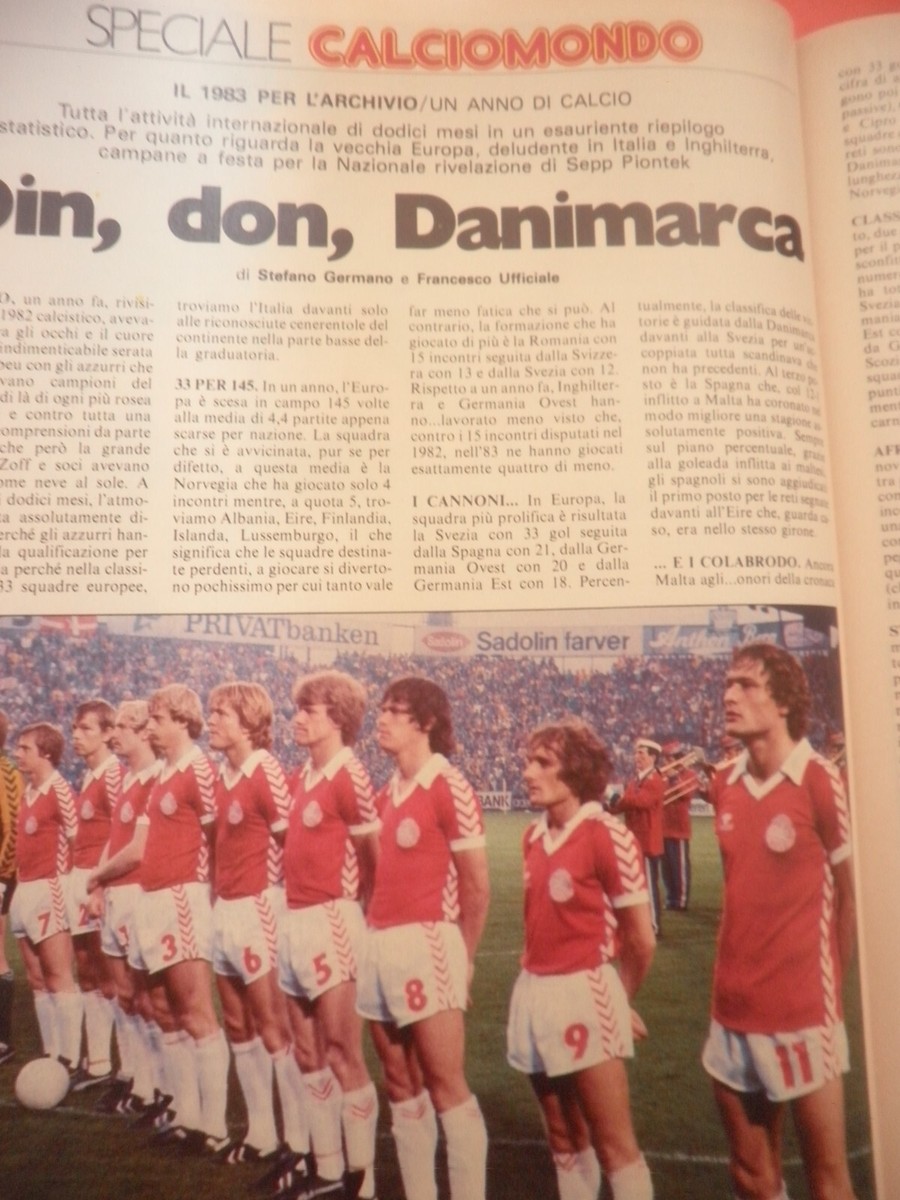 GUERIN SPORTIVO 11-1984 ROMA DINAMO BERLINO GRAZIANI POSTER FORMULA 1 MOTO