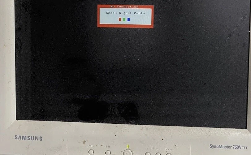 Samsung VTG Sync Master Computer Monitor For Parts Gaming 760V TFT 17” PLZ READ - Image 4 of 4