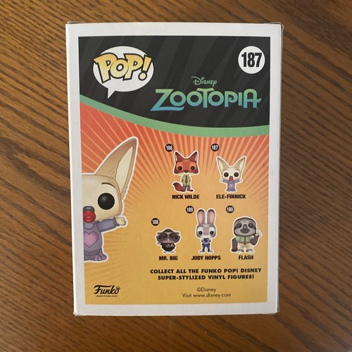 Funko Pop! Disney: Zootopia Ele-Finnick Vinyl Toy Figure #187 - Picture 2 of 2