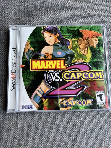 2000 Sega Dreamcast Marvel vs. Capcom 2 CIB w/ Manual & Registration Card - Picture 11 of 12