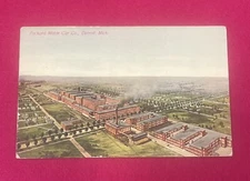 Postcard - Packard Motor Co, Detroit, Mich. Posted 1912