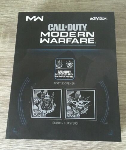 CALL OF DUTY: MODERN WARFARE OFFIZIELLES WARENGESCHENKSET BRANDNEU IN VERPACKUNG GESCHENK COD SOHN