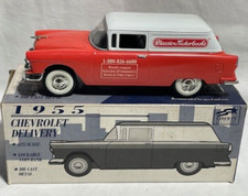 Liberty 1955 Chevrolet Delivery, 1994 Classic Motorbooks, Orange/White Bank, NIB