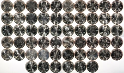 2010-2021 25C P-Mint America the Beautiful Quarter Set UNC (56 Coins) - Picture 2 of 2