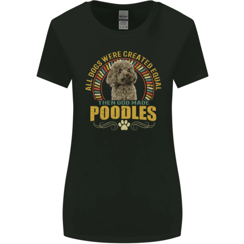 Pudel pies damski szeroki krój t-shirt - Zdjęcie 1 z 55