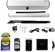 Automatic Door Opener with wireless Access Keypad and Touchless Switch and Lock