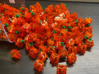 C³Equalz X TKC Tangerine Mechanical Keyboard Switches x 70