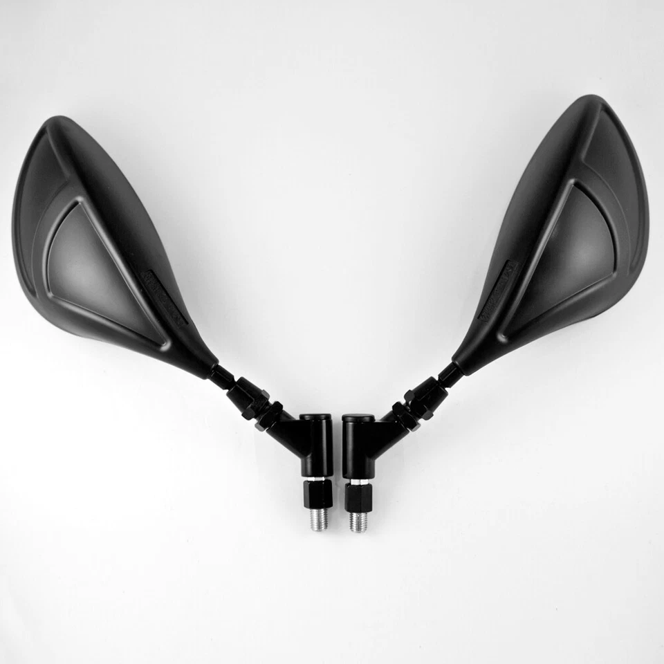 Black side Mirrors 10mm Standard for Victory Cross Country Kingpin Vegas - Изображение 4 из 4