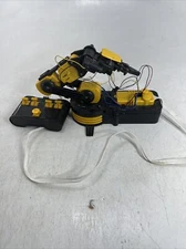 Robotic Robot Arm Kit Clamp Set Educational Construction Set Black Yellow