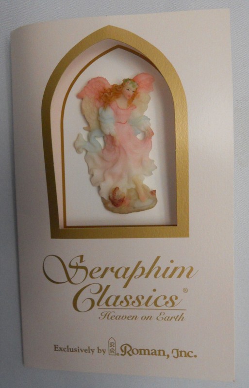 Vintage Seraphim Classics AVALON FREE SPIRIT ANGEL Pinback Brooch Lapel Pin
