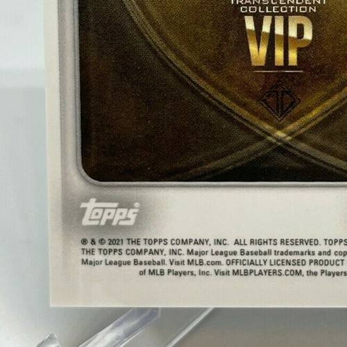 Luis Patino 2021 Topps Transcendent VIP Party Exclusive Rookie RC 1/1 Tampa Rays - Picture 9 of 10
