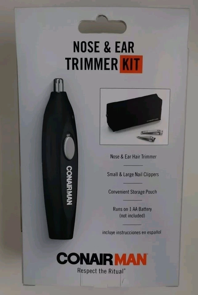 Kit de 4 recortadoras de nariz y orejas Conair Man nuevo Foto 2 de 3