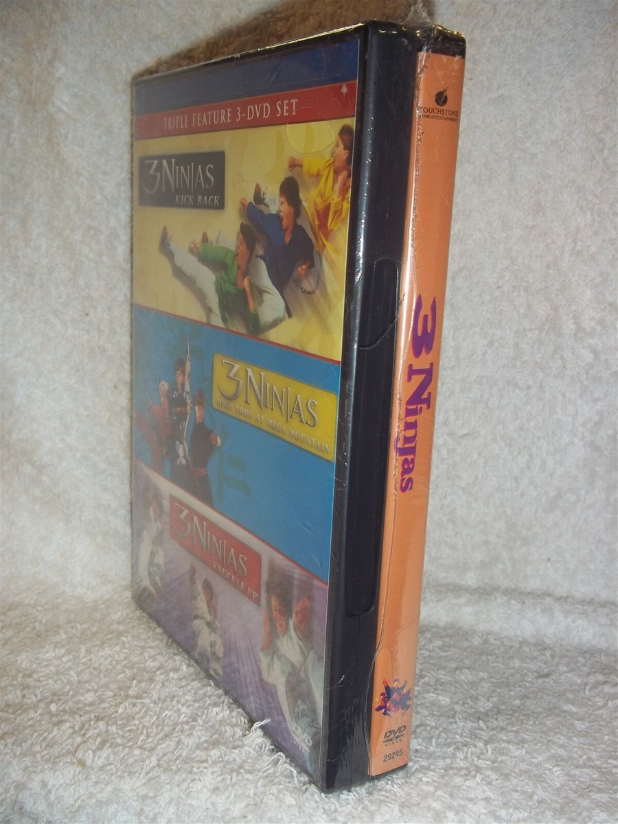 3 Ninjas Ultimate Collection (DVD, 2014, 4-Disc) karate kid action