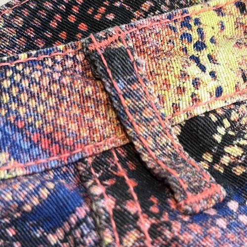 Descendants Jeans Girls Size XL Disney D-Signed Colorful Snake Print  - Picture 2 of 14