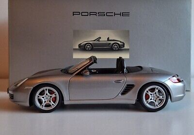 Porsche Boxster S 987 2005 Silver 1:18 Kyosho WAP 021 281 15 Porsche Boxster S 987 2005 Silver 1:18 Kyosho WAP 021 281 15