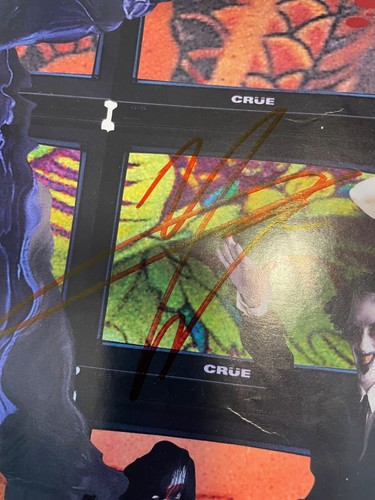 Motley Crue Generation Swine Tour Multi-Sig Poster 1990-RARE! - Picture 2 of 9