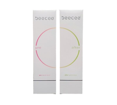 beecee/Pre&After''Hybrid Lotion''with Hyaluron&Sheabutter 2x150ml/Solariumkosmetik