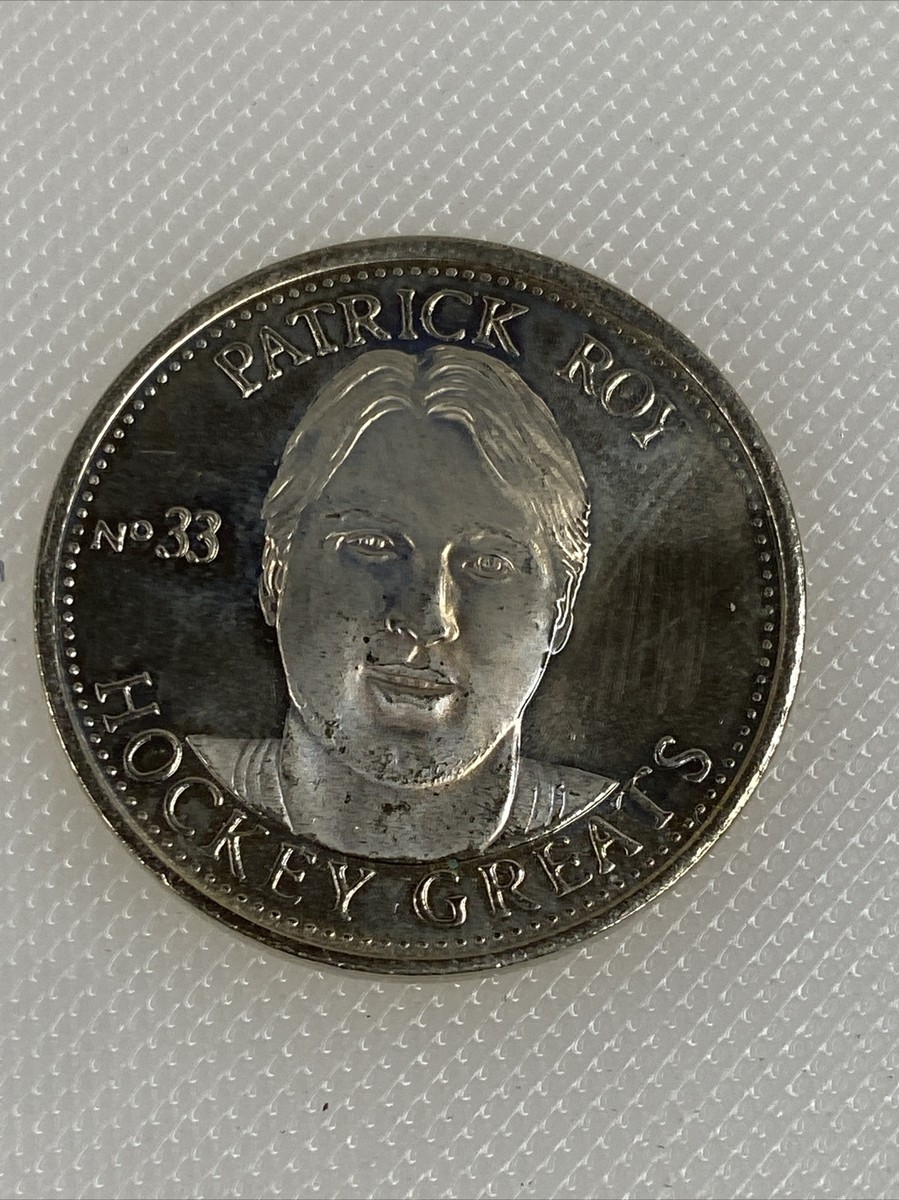 Patrick Roy No. 33 1996-1997 NHLPA Hockey Greats Collection Coin