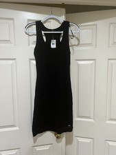 GUESS Women’s Jet Black MariamSweater Sleeveless Sexy Goth Dress LBD Medium