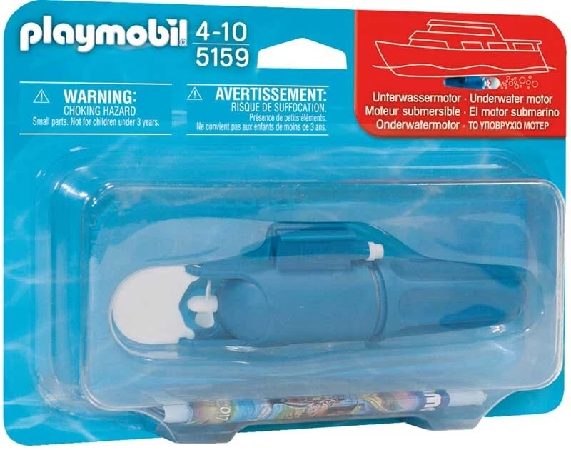 PLAYMOBIL 5159 UNDERWATER MOTOR FOR ALL PLAYMOBIL BOATS **BRAND NEW**