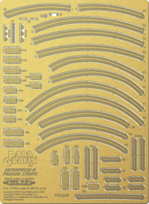 Star Trek - Next Generation - Enterprise D Phaser Strips - 1/1400