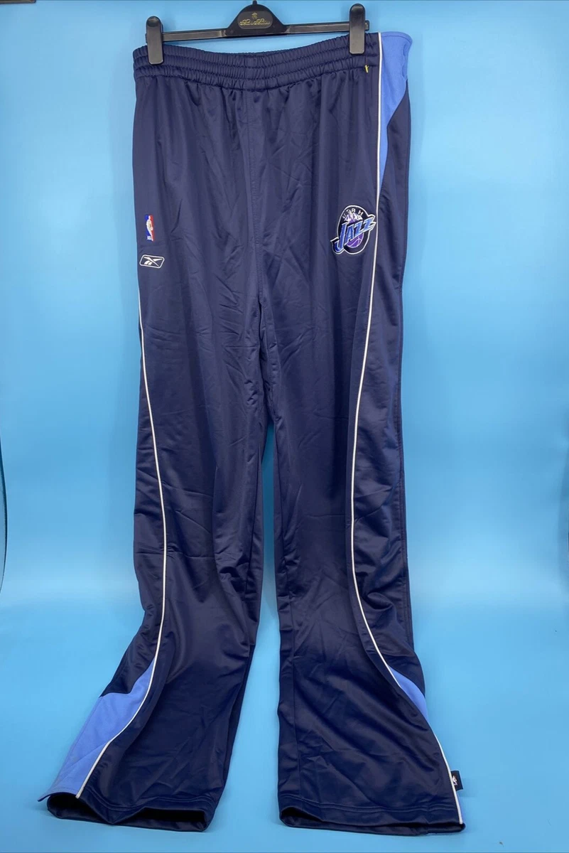 Utah Jazz NBA Warmup Pants 3XL Tall Button Tear Away Blue New