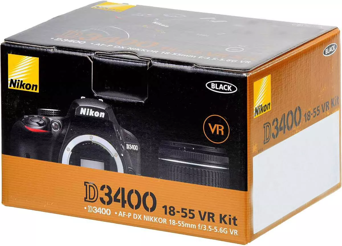 Nikon D3400 DSLR Camera with 18-55mm VR Lens Kit Black