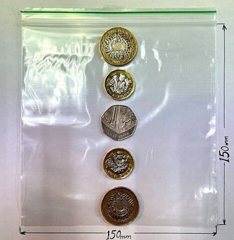 Zip Keep Bag Grip Self Seal Small Large Clear Color Print Plastic Zipper Baggy - Bild 487 von 537