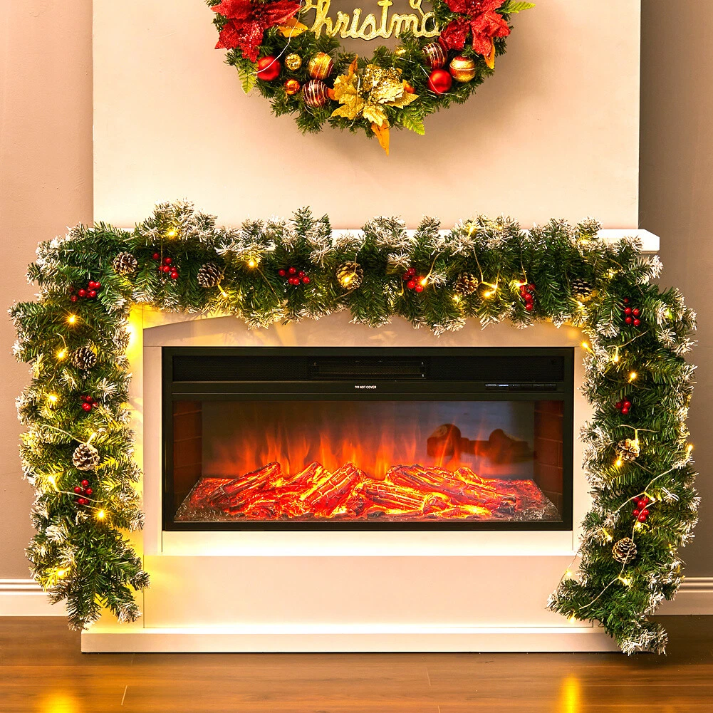 Christmas garlands sale for fireplaces