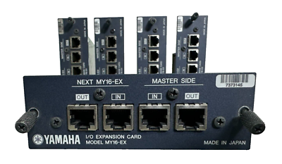 Yamaha MY16-EX 16 Channel Madi In/Out Digital Expansion Card (One