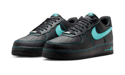 Nike Air Force 1 Low ''Black Tiffany'' HQ2037-002 Men's Shoes Sneakers Brand New