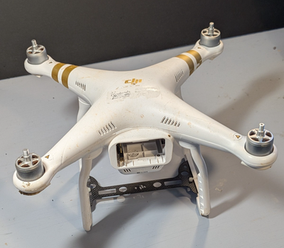 DJI Phantom 3 Professional Drone W/ Remote And accessories, no