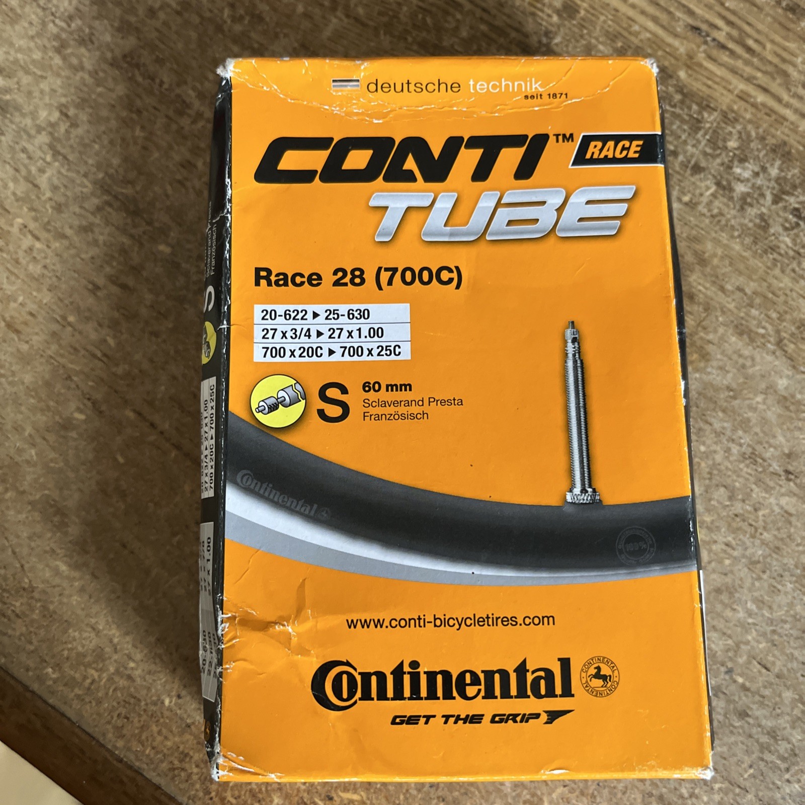 Continental Race 28 Tube 700