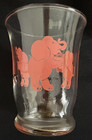 Libby Glass Dancing PINK ELEPHANT Juice Tumbler  — photo 6