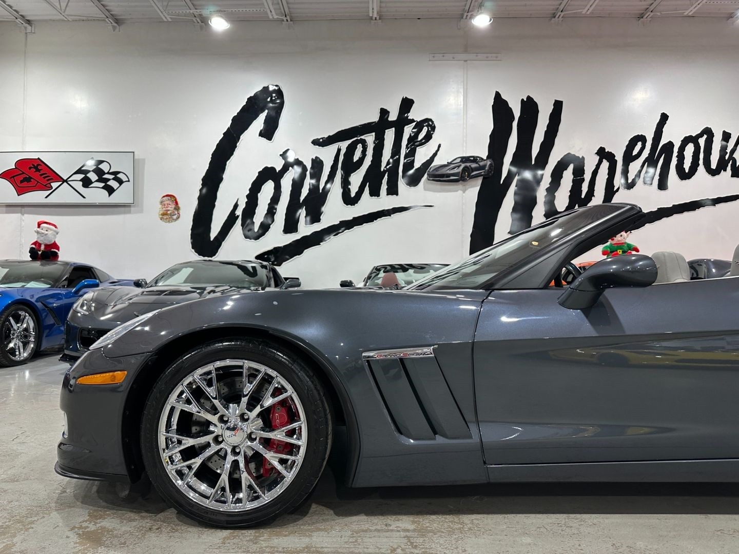 2013 Chevrolet Corvette GS CONV 3LT, NAV, Borla, Auto, Z06 Chromes, 37k!